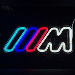 BMW MIII Colorful Neon Wall Sign. New.